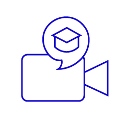 E-Learning videos icon