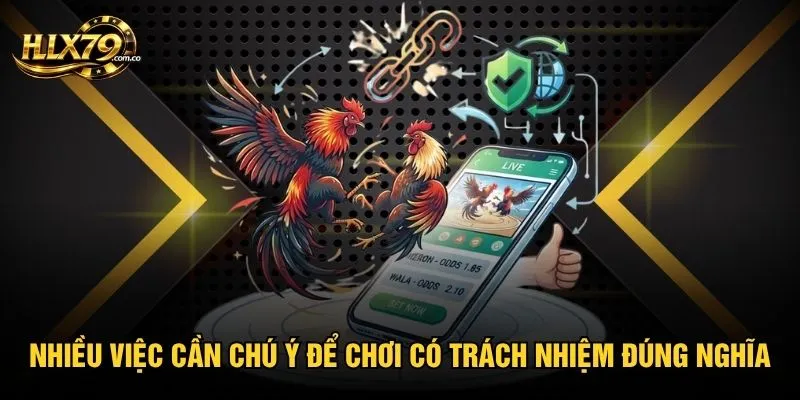 Nhiều việc cần chú ý để chơi có trách nhiệm đúng nghĩa Nhiều việc cần chú ý để chơi có trách nhiệm đúng nghĩa